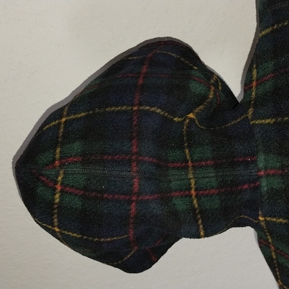 Vintage Ralph Lauren VEST HOODED CLASSIC Tartn Green Plaid  UNISEX  Size Small P - Picture 9 of 11